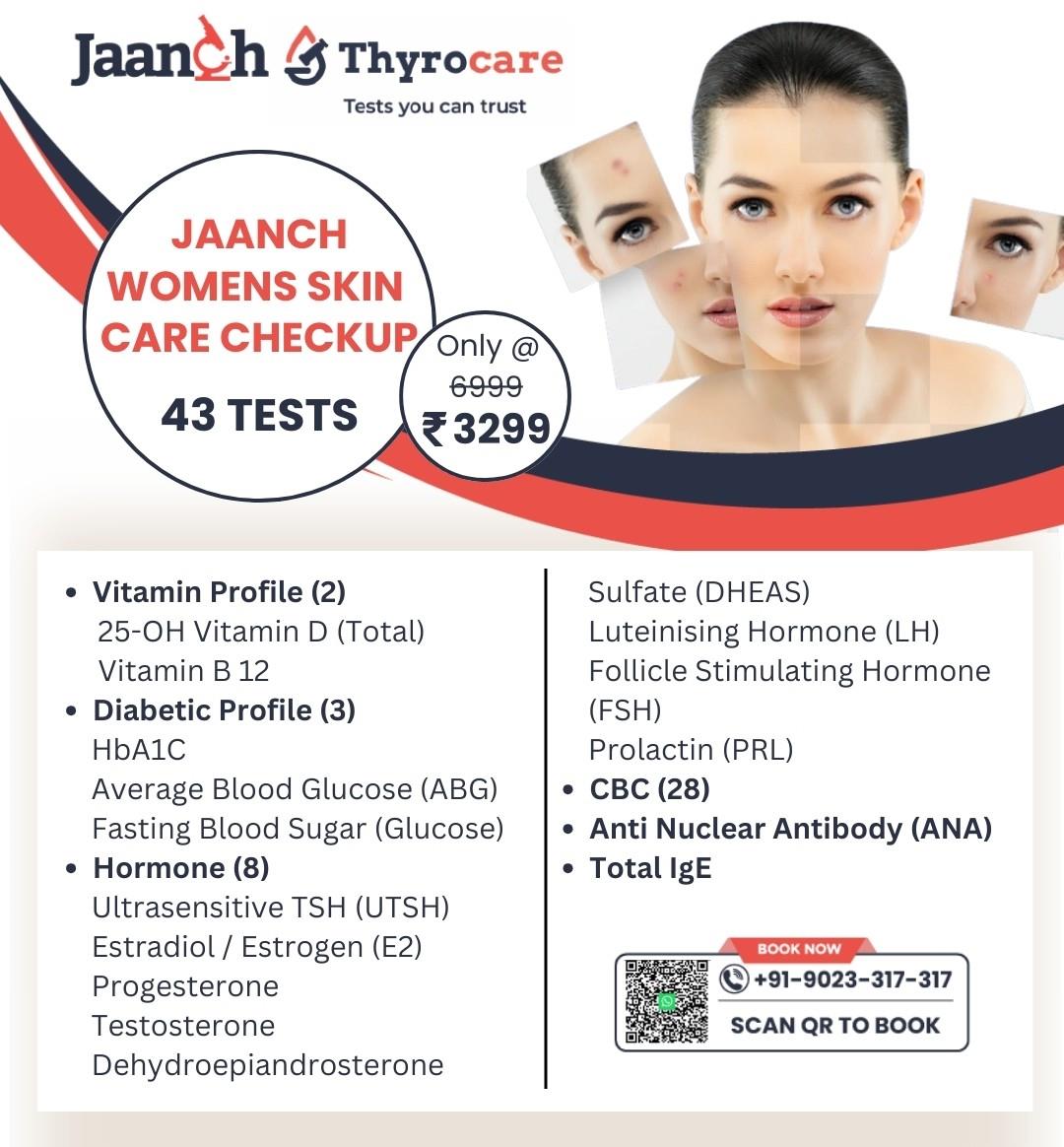 Jaanch - Womens Skin Care Checkup