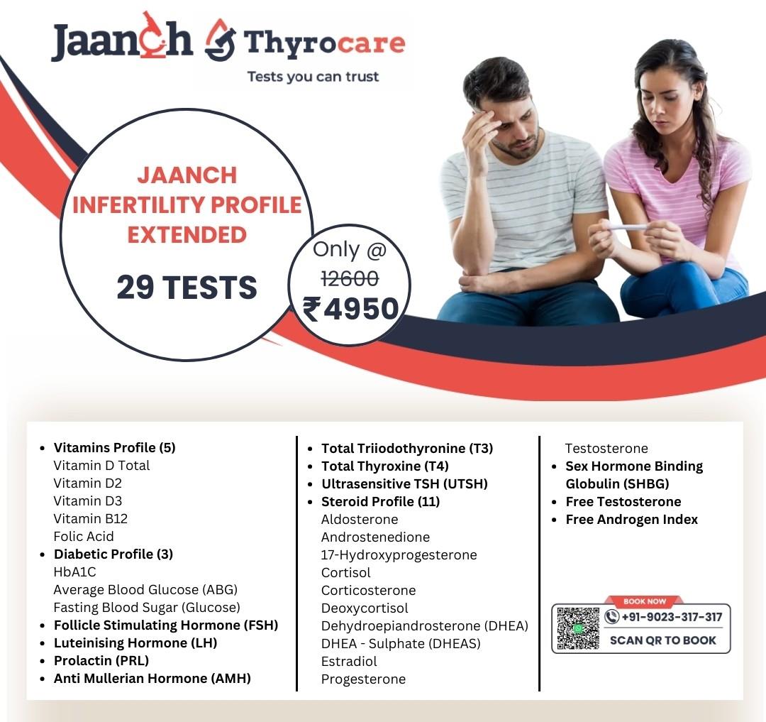 Jaanch - Infertility Profile Extended