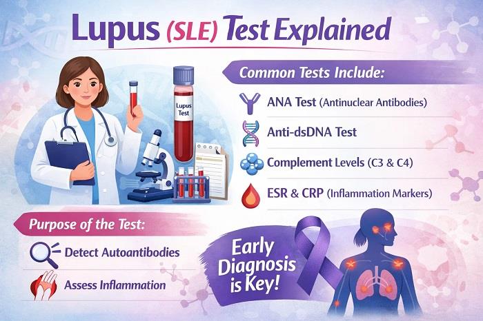 Sle Test Symptoms Diagnosis