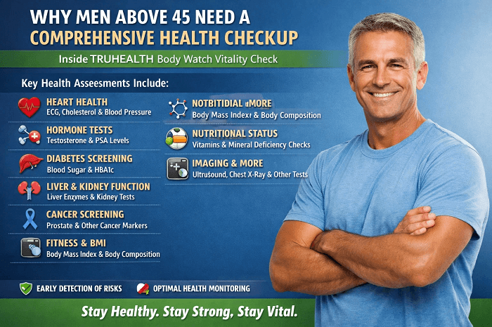 Why Men Above 45 Need a Comprehensive Health Checkup