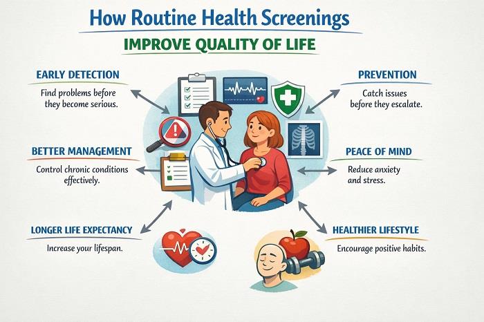 How Routine Health Screenings Improve Quality of Life