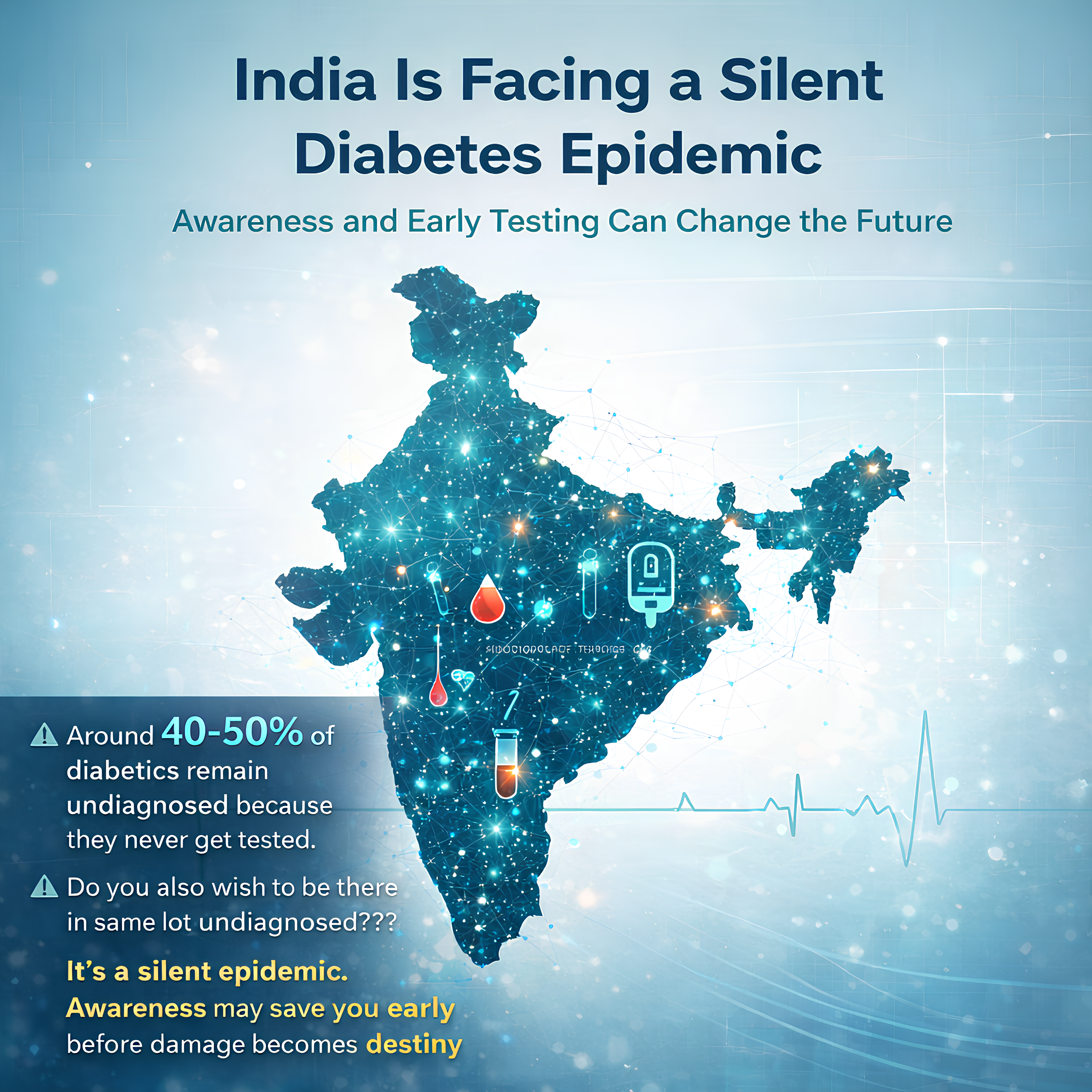 India Is Facing a Silent Diabetes Epidemic: Why Early Testing Matters