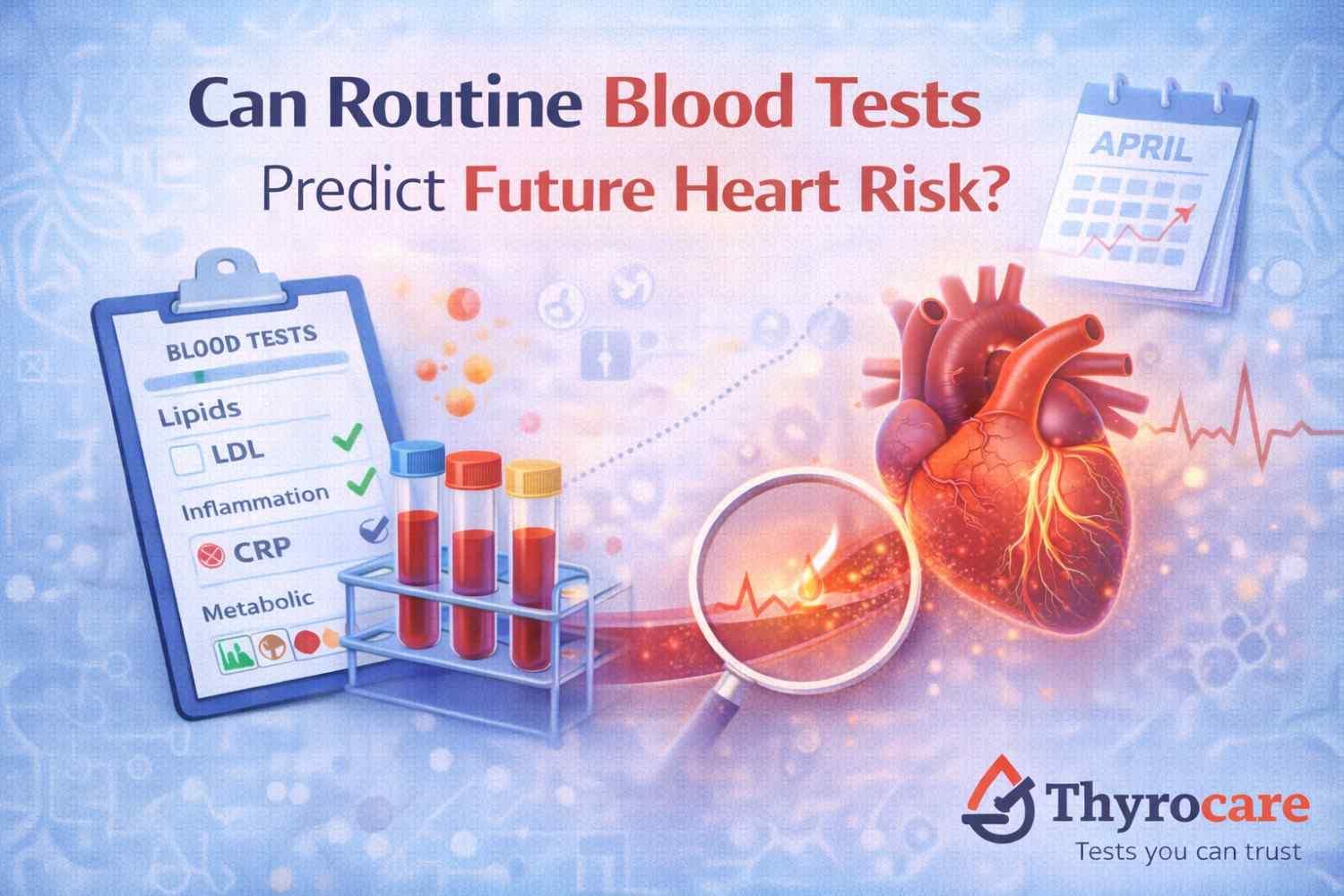 Can Routine Blood Tests Predict Future Heart Risk?