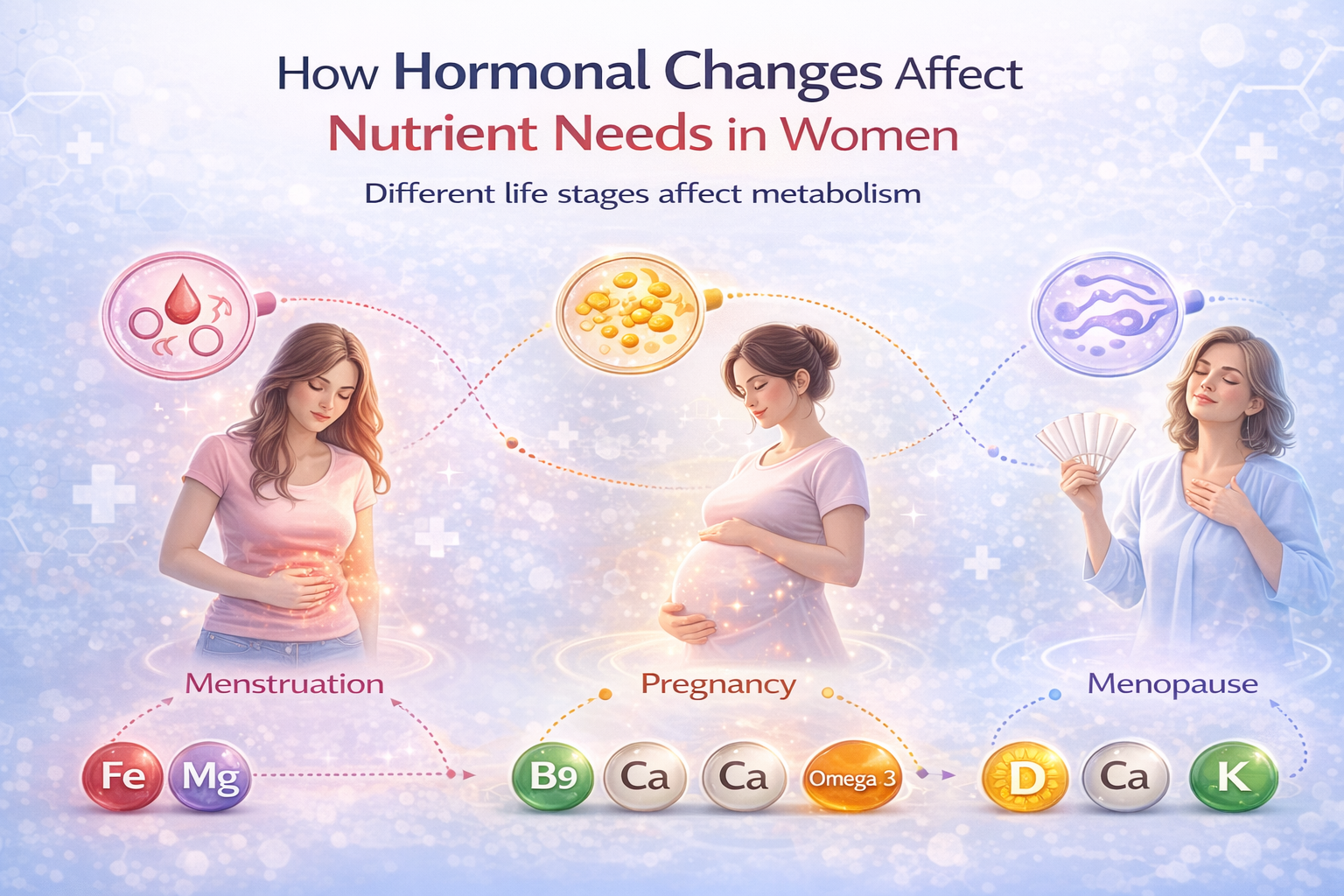 How Hormonal Changes Affect Nutrient Needs in Women