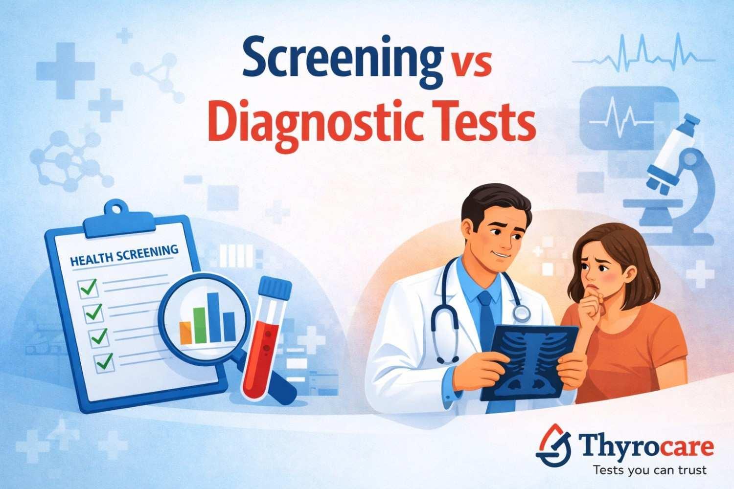 The Difference Between Screening Tests and Diagnostic Tests