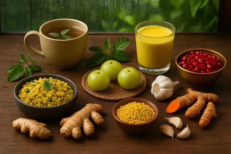 Monsoon Wellness Indian Foods Immunity