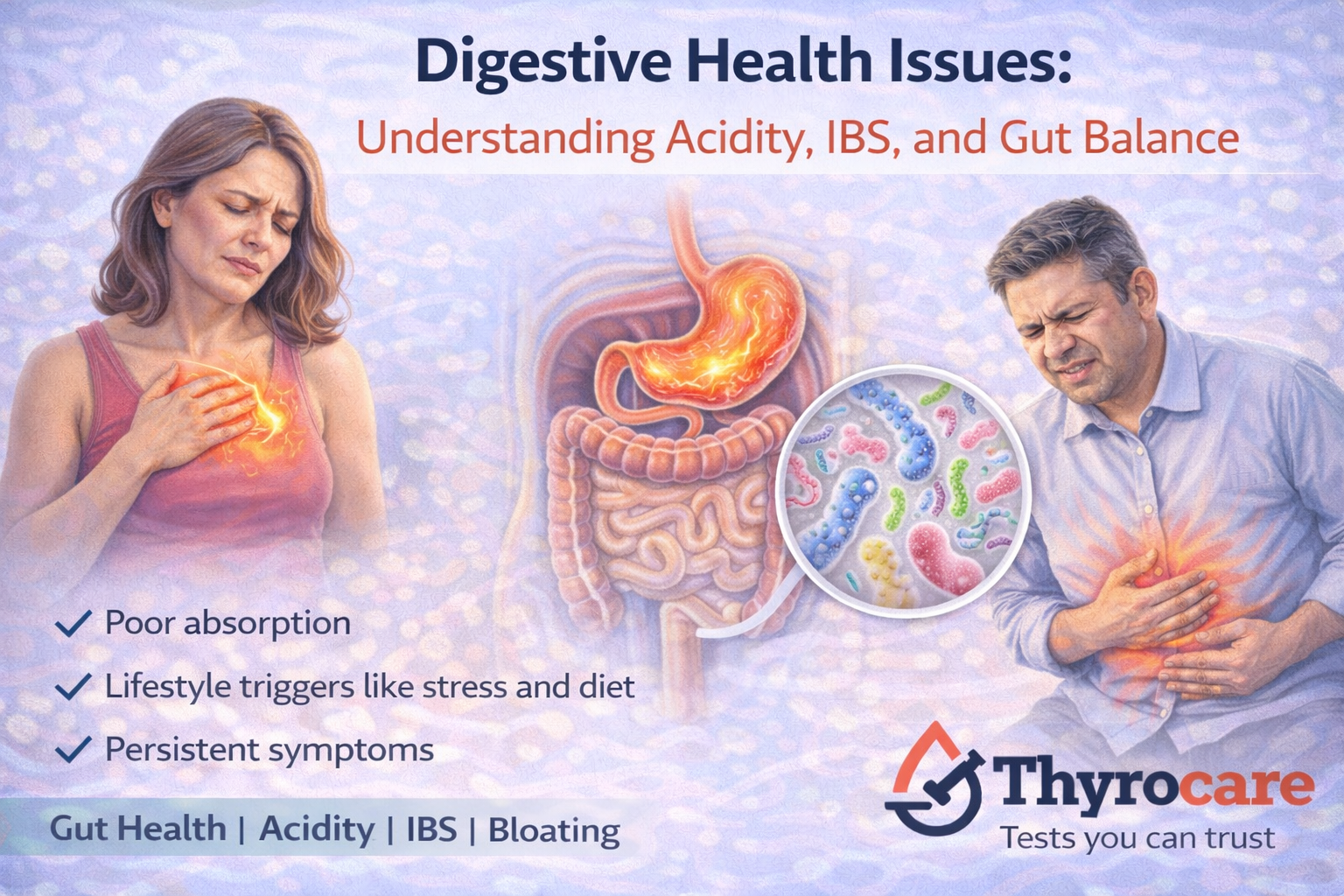 Digestive Health Issues: Understanding Acidity, IBS, and Gut Balance