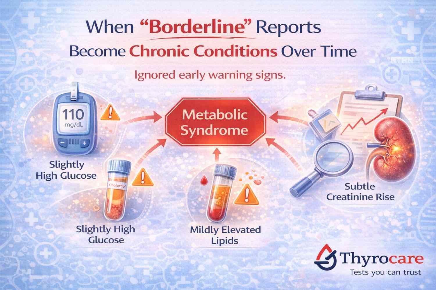 When “Borderline” Reports Become Chronic Conditions Over Time