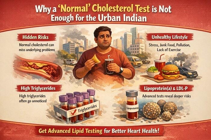 Normal Cholesterol Test Not Enough Urban Indians