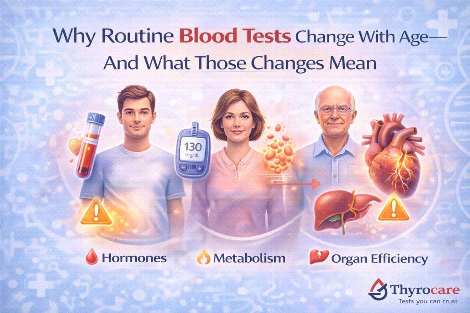 Why Routine Blood Tests Change With Age—And What Those Changes Mean