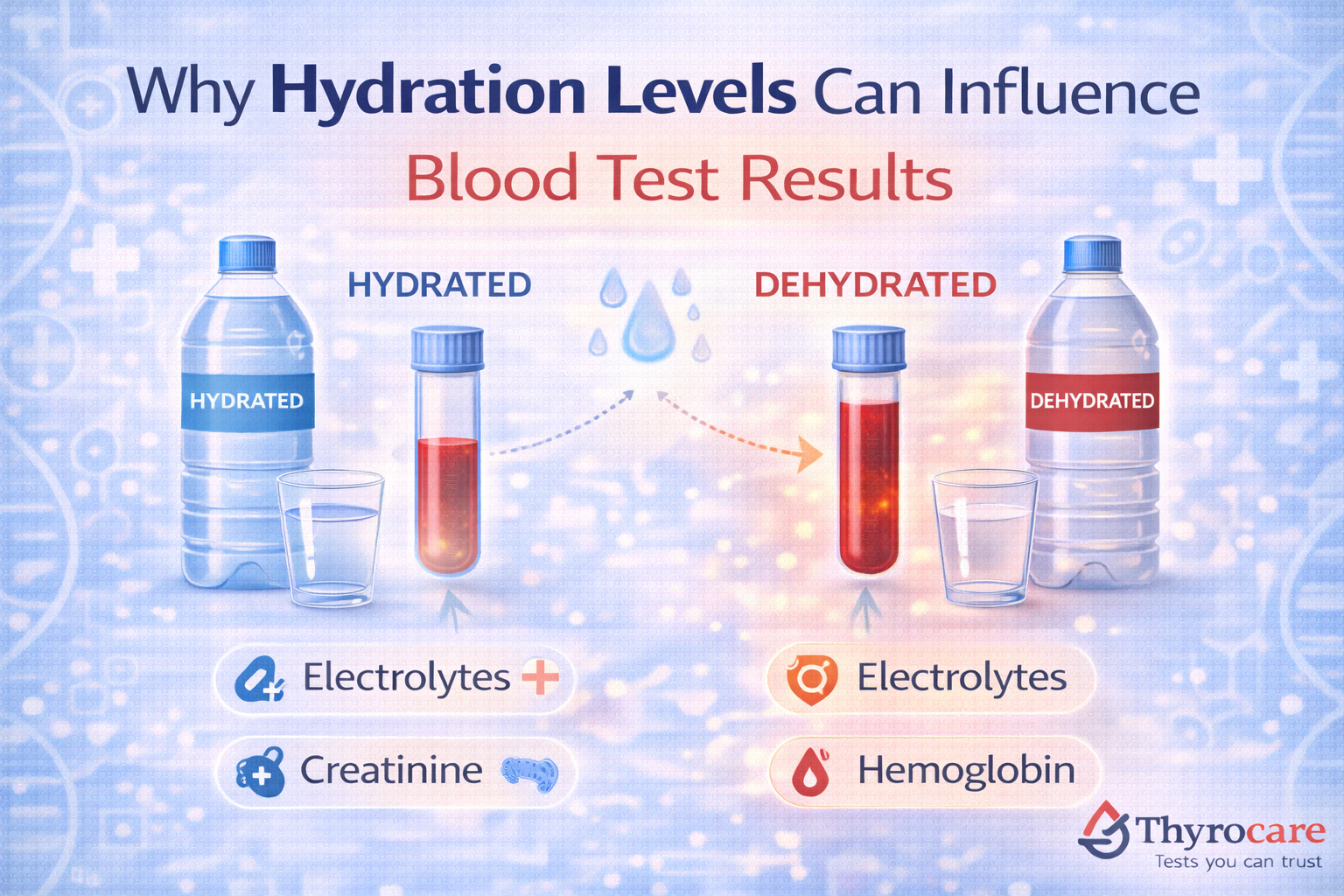 Why Hydration Levels Can Influence Blood Test Results