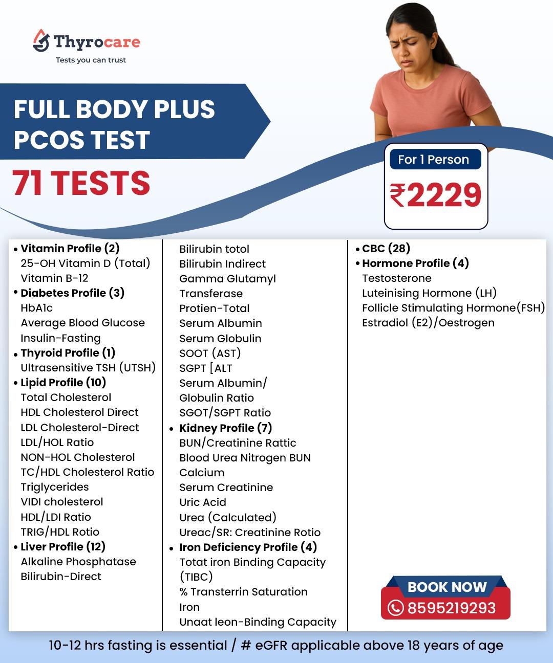 FULL BODY PLUS PCOS TEST