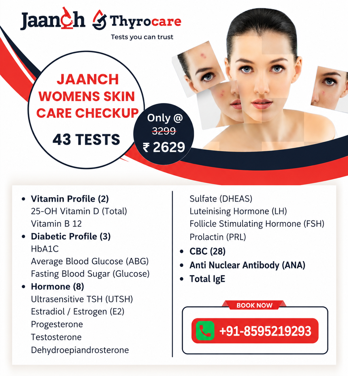 JAANCH - WOMENS SKIN CARE CHECKUP