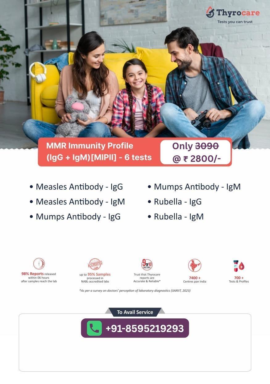 MMR IMMUNITY PROFILE IGG IGM ANTIBODIES