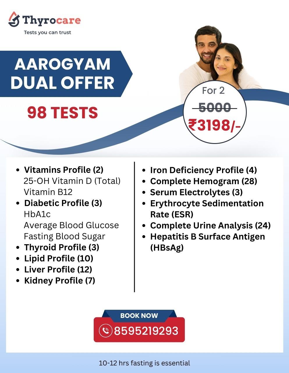 AAROGYAM 1+1 DUAL OFFER