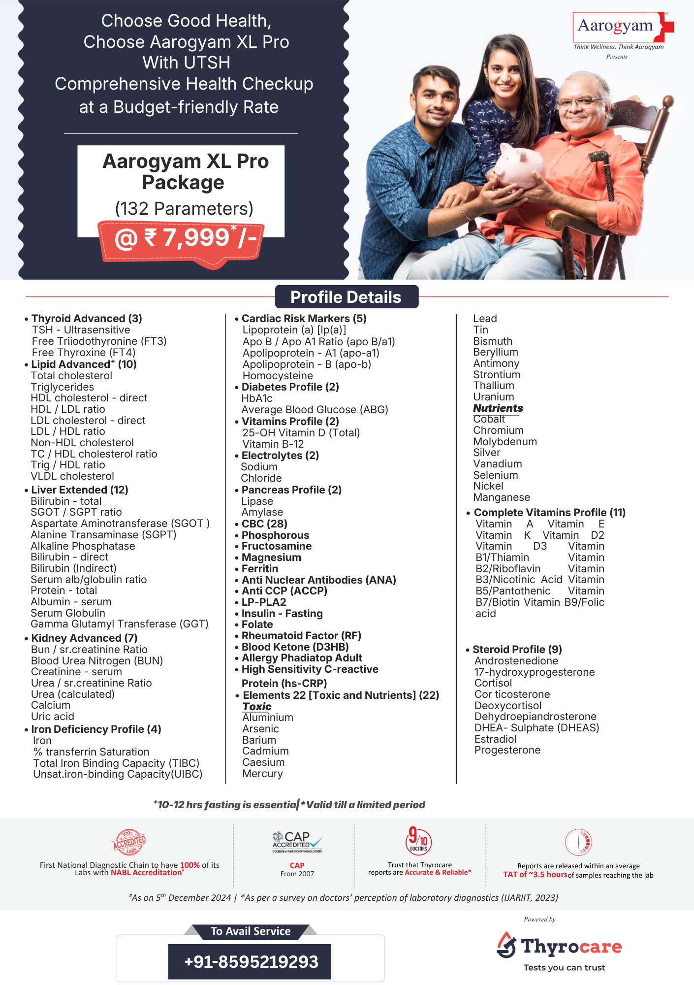AAROGYAM XL PRO PACKAGE