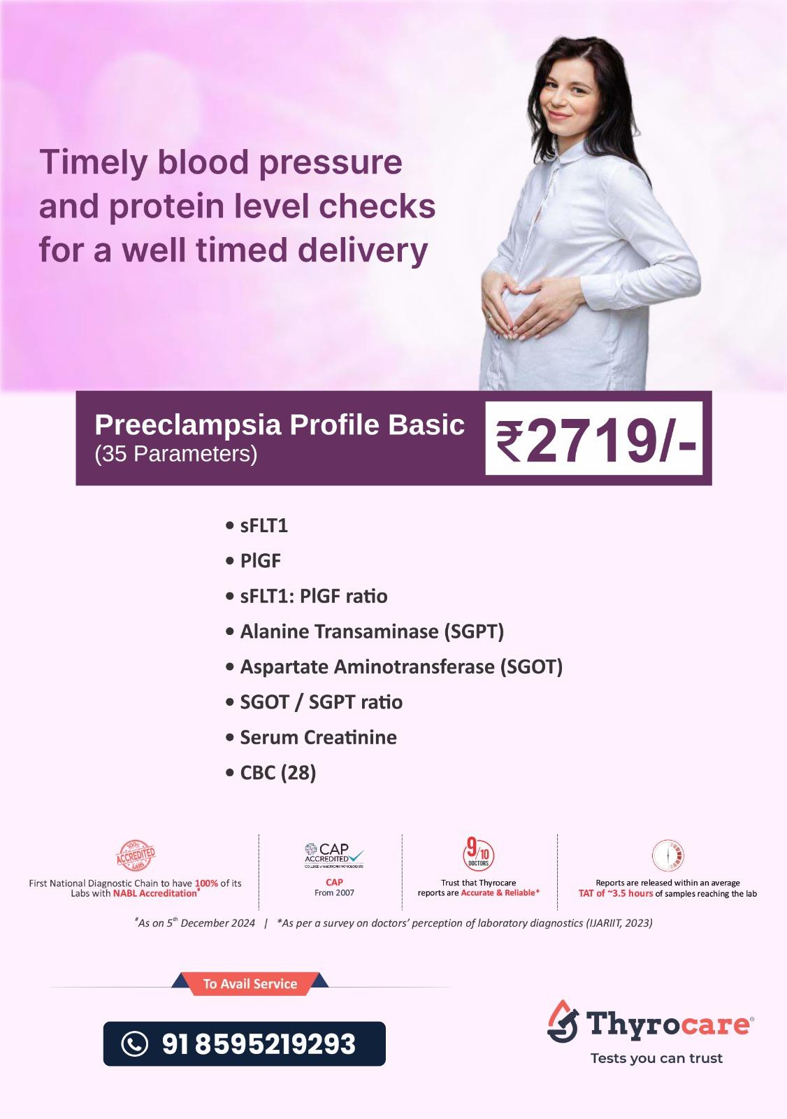 PREECLAMPSIA PROFILE BASIC