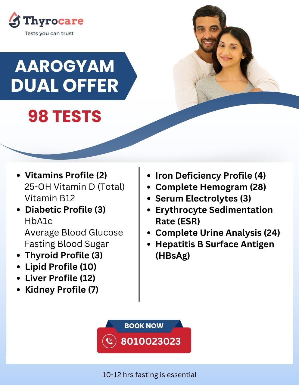 AAROGYAM 1+1 DUAL OFFER